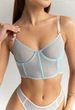 Бюстгальтер жіночий ліф Staff uni light blue 70B синій - зображення 1