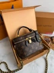Сумка женская Louis Vuitton Vanity Monogram коричневая (028) - изображение 3