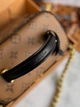 Сумка женская Louis Vuitton Vanity Monogram коричневая (028) - изображение 10