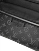 Сумка чоловіча месенджер Louis Vuitton Outdoor чорна з білим (032) - зображення 4