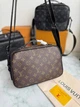 Сумка мессенджер Louis Vuitton S Lock коричневая(030) - изображение 7
