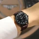 Наручний годинник Winner 8023 Black Leather класичний - зображення 4