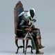 Коллекционная Фигурка подвижная Леди Мария со стулом из игры Бладборн Фигма Bloodborne Figma 536 DX 16 см - изображение 3