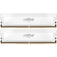 Модуль памяти DDR5 Crucial 2x16GB 6000MHz Pro OC White (CP2K16G60C36U5W) [147406] - изображение 1
