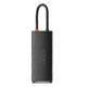 USB-хаб USB Type-C Baseus Lite Series 6-in-1 (HDMI+2xUSB 3.0+Type-C+SD/TF) 0.225m (WKQX050001) Black - изображение 7