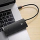 USB-хаб USB Type-C Baseus Lite Series 6-in-1 (HDMI+2xUSB 3.0+Type-C+SD/TF) 0.225m (WKQX050001) Black - изображение 8
