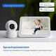 IMILAB C22 внутрішня WiFi камера безпеки 2.5K FHD 360°, нічне бачення, двосторонній звук, біла - изображение 3