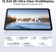 DOOGEE U12 12" планшет Android 16, 24ГБ RAM, 128ГБ, 9000 мА·год, 90Гц, WiFi 5 - зображення 7