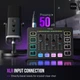 Аудіомікшер для стримінгу FIFINE AmpliGame SC3 з XLR, RGB, 48V Phantom Power - изображение 6