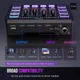 Аудіомікшер для стримінгу FIFINE AmpliGame SC3 з XLR, RGB, 48V Phantom Power - изображение 7