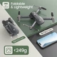 Складаний дрон з 4K камерою, екраном на пульті, LED-підсвіткою, FPV, Altitude Hold, 3 швидкості - зображення 6