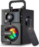 Bluetooth колонка S39 з сабвуфером, 11Вт, RGB підсвітка, FM, пульт, Black - изображение 1