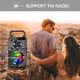 Bluetooth колонка S39 з сабвуфером, 11Вт, RGB підсвітка, FM, пульт, Black - изображение 7