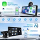 Автомагнитола с 10,26" сенсорным экраном, Wireless Carplay, Android Auto, Bluetooth. - изображение 5