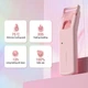 TOUCHBeauty TB-9906 термощипці для вій з підігрівом, силіконова насадка, на батарейках, рожеві - изображение 4