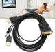 Кабель-адаптер VGA → HDMI 1080P, 1,8 м - изображение 3