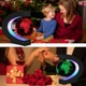 Магнітний левітуючий глобус з LED підсвіткою, обертовий, нічник для декору - изображение 3
