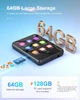 MP3 плеєр joliker 64gb bluetooth 5.3 з сенсорним екраном 2.4, fm радіо - изображение 7