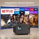 Міні-проектор XuanPad WiFi і Bluetooth, сумісний з 4K 1080P, з поворотним екраном на 210° і діагоналлю 150 д. - изображение 2