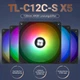 Thermalright TL-C12C-S X5 120 мм ARGB вентилятор для корпусу та CPU, PWM, 5 шт. - изображение 6