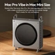 ULANZI QT01 алюмінієвий кейс для Mac mini M4/M4 Pro 2024, з охолодженням, захистом і ручкою - изображение 6