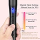 Конусна плойка JAETON 19–32 мм, кераміка, LCD, 14 режимів, Dual Voltage - изображение 6