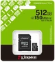 Карта пам'яті microSDXC 512GB Kingston Canvas Select Plus Gen3 UHS-I U3 V30 A1 +SD-adapter (SDCS3/512GB) - зображення 3