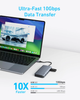 USB-хаб Anker USB-C Hub - 7-in-1 - PD in 100W, 2xHDMI, 4xUSB-A Black (A83740A2) - зображення 5