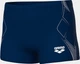 Плавки-шорти для хлопчиків Arena GRAPHIC SWIM SHORT темно-синій, білий Діти 128 см - зображення 6