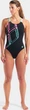 Купальник слитный для женщин Arena GRAPHIC SWIMSUIT SWIM PRO L черный, голубой, розовый Женщины 40 - изображение 2