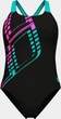 Купальник слитный для женщин Arena GRAPHIC SWIMSUIT SWIM PRO L черный, голубой, розовый Женщины 40 - изображение 7