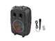 Портативна Bluetooth колонка ZQS8120 з LED-підсвічуванням, мікрофоном та FM-приймачем (20 Вт) - зображення 2