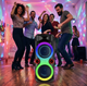 Портативная Bluetooth колонка 2х8″ с проводным микрофоном и RGB подсветкой ZQS8275 40W - изображение 6