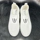 Мокасини жіночі Ok Shoes молочні текстильні сітка 38р (24,5 см) 8396 - зображення 4