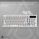Клавиатура Ajazz AF98 USB UA White (AF98-W) - изображение 8