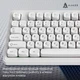 Клавиатура Ajazz AF98 USB UA White (AF98-W) - изображение 12