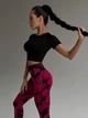 Бесшовный кроптоп для фитнеса UACTIVE и спорта черный L (TR01) - изображение 4