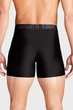 Чоловічі чорні боксери (3 шт) UA Perf Tech 6in Under Armour L 1383878-001 - зображення 3