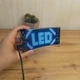 Светодиодная матричная панель LED EYES 16×32 для авто 70×173 мм RGB с Bluetooth управлением - изображение 3