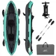 Каяк надувний Bestway Hydro-Force Ventura X2 330 х 86 см, чорно-м'ятний - изображение 1