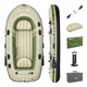 Човен надувний Bestway Voyager X3 Raft 294 х 137 см, зелено-бежевий - изображение 1