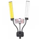 Светодиодная лампа двойная 3200-5600К 45Вт Puluz HD-45X - изображение 1