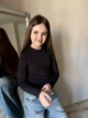 Лонгслив для девочки подростковый детский школьный реглан для детей кофта повседневная с длинным рукавом хлопок IRmAS 1356 рост 164 чорный - изображение 3