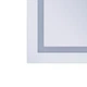 Дзеркало Mixxus Premium FLASH MR21-60x80 з Led Touch, Anti-fog, димером, регулятором яскравості, годинником (MP6617) - изображение 7