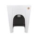 Биде напольное Qtap Crow 545х360х410 White QT05443370W - изображение 6