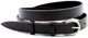 Дитячий ремінь для хлопчиків і дівчаток зі штучної шкіри класичний повсякденний вузький 1,8 см регульований темно-коричневий 62946 - зображення 1