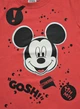 Детская футболка с Микки Маусом для мальчика Disney 5 лет, 110 см, Красная - изображение 2