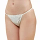 Трусики-стрінги жіночі мереживні Felisiya Lingerie Білий 221-001в599 M - зображення 1