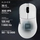 Мышка Ajazz AJ179 V2 MAX Wireless/Bluetooth/USB White (AJ179-V2-MAX-W) - изображение 5