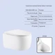 Готовое решение Qtap для ванной комнаты: подвесной унитаз Taurus Ultra Quiet 515×360×350 + комплект инсталляции Nest 4 в 1 (круглая клавиша Satin) - изображение 3